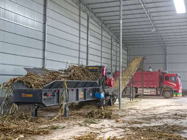 雲南冷泉秸稈青貯（zhù）粉碎機